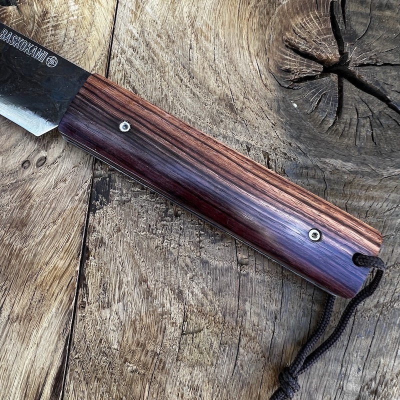 le couteau basque talaia handia en bois de violeta