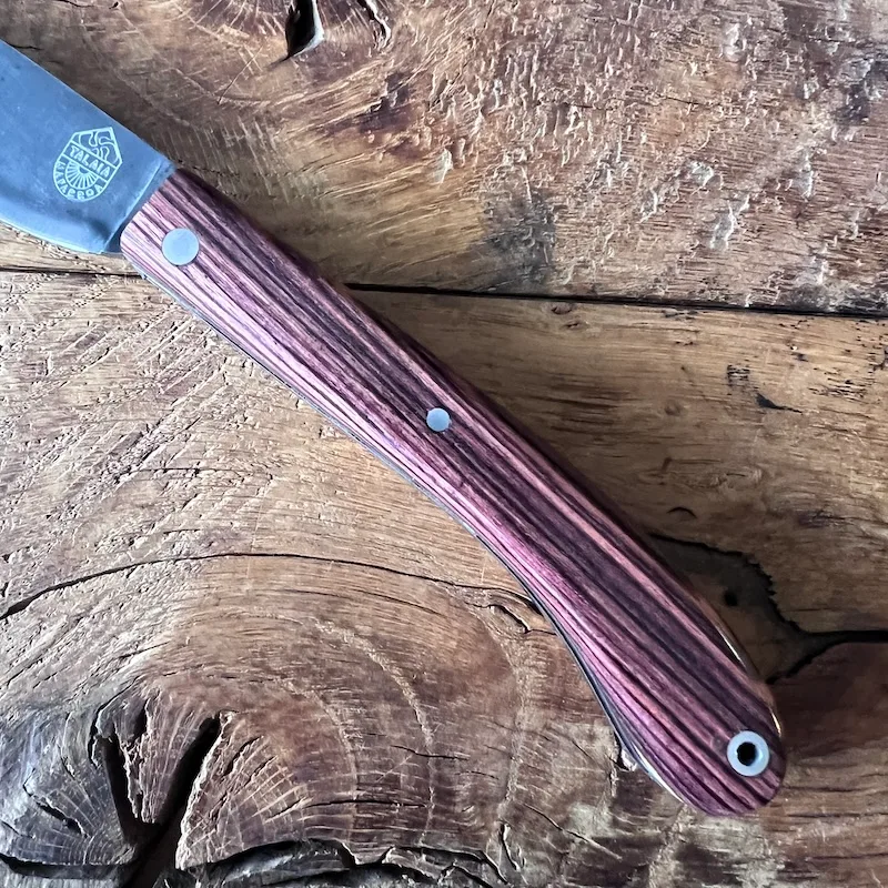 nafarroa couteau basque violette carbone