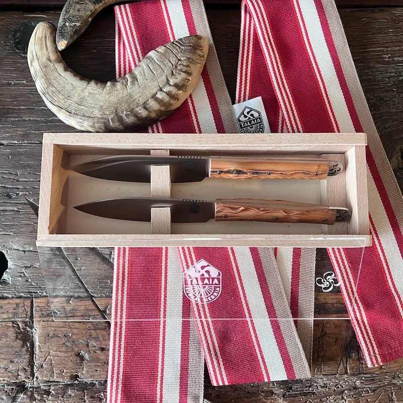 coffret couteau basque iraty neflier 00006