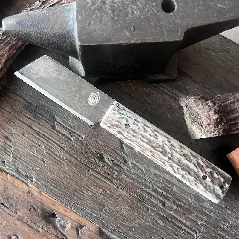couteau basque pliant handia talaia cerf carbone 00001 couteau basque pliant handia talaia cerf carbone 00001