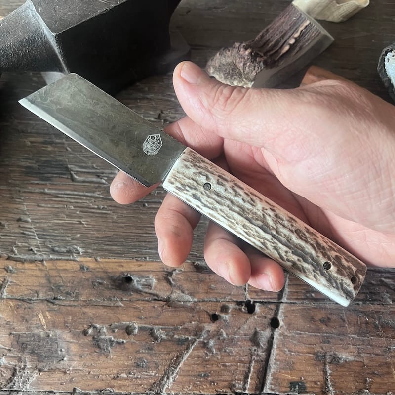 couteau basque pliant handia talaia cerf carbone 00003 couteau basque pliant handia talaia cerf carbone 00003