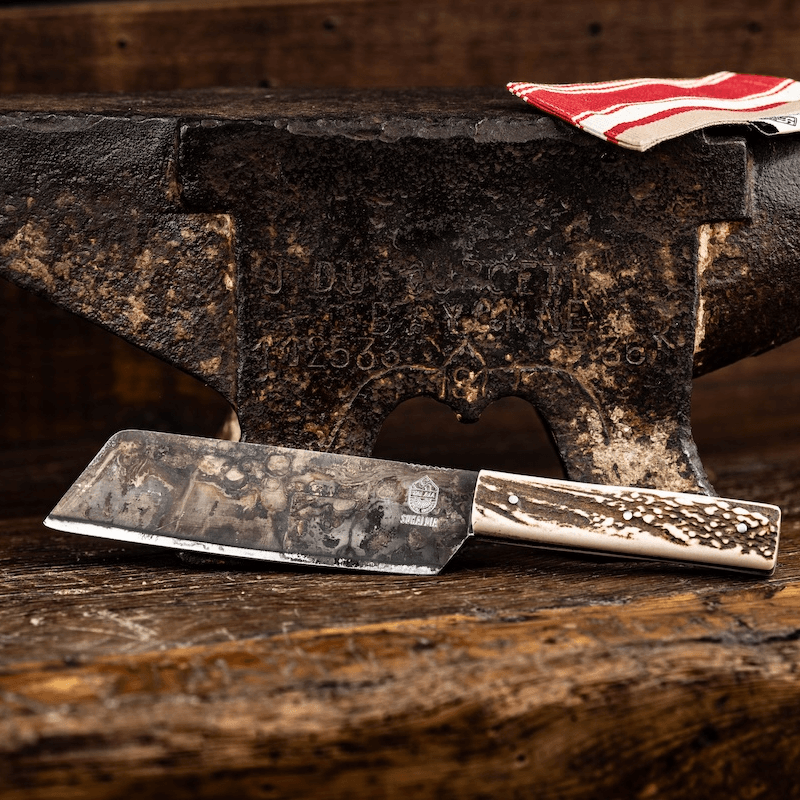 couteau basque de cuisine sukaldia cerf